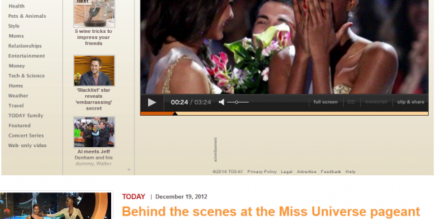 Behind the scenes at the Miss Universe pageant